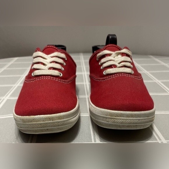 Keds Original Red Mule Slid Slip On Canvas Lace Up Shoe WF22606M Women 6.5 - Picture 2 of 10